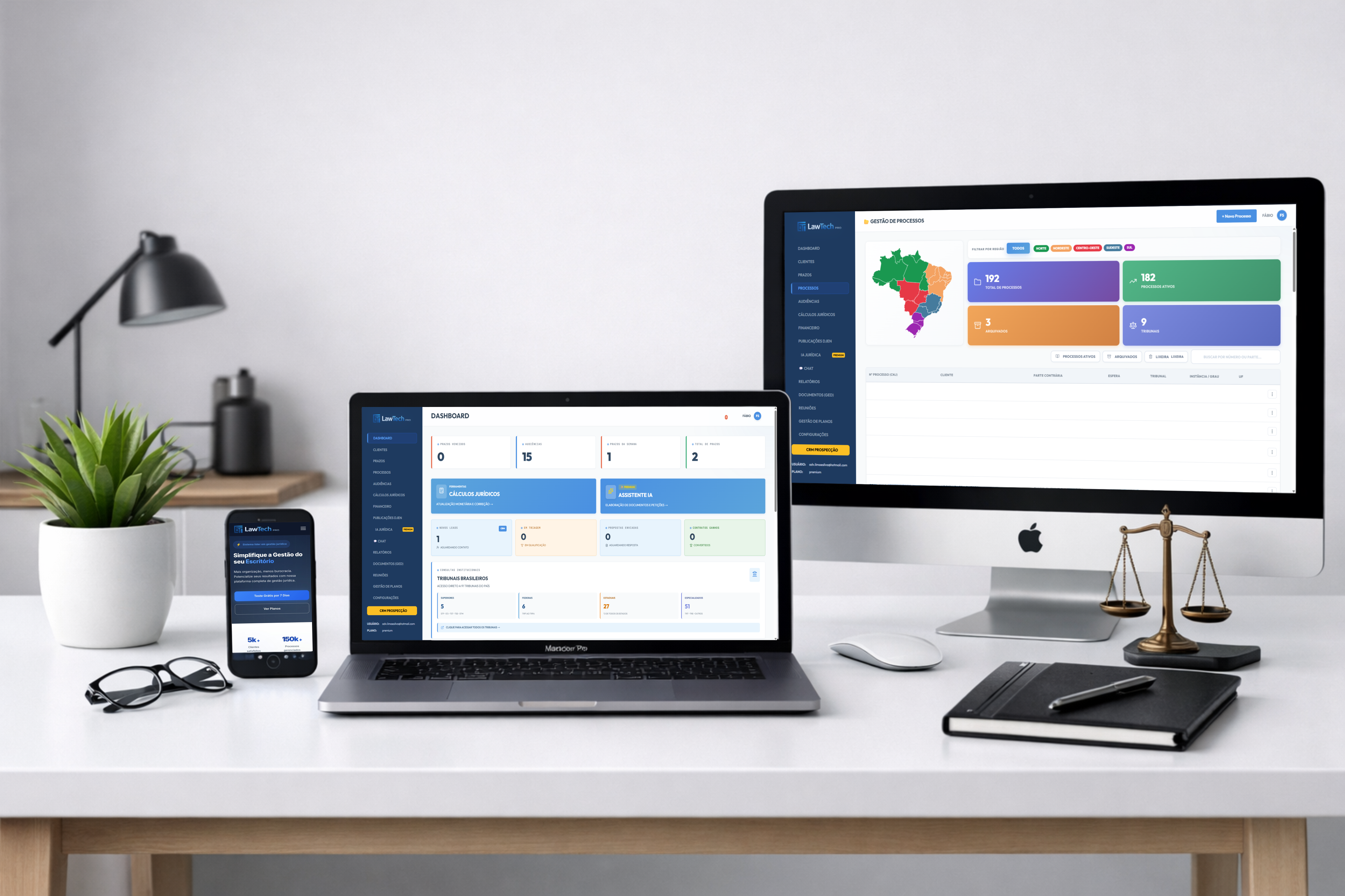 Do projeto ao produto — LawTech Pro